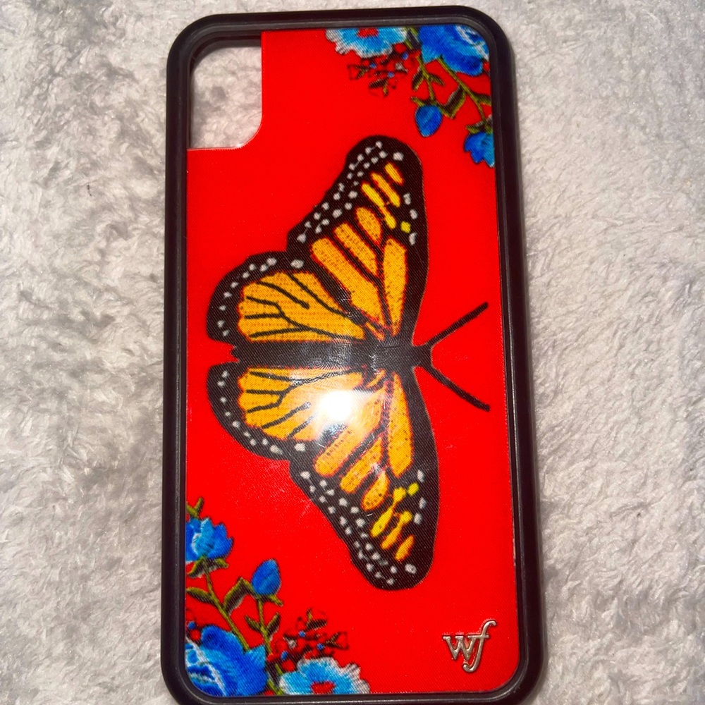 wildflower iphone xr case (: